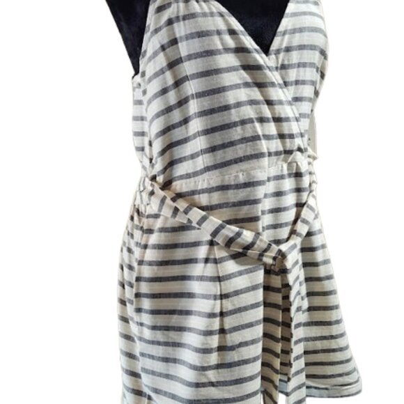 Billabong Women's Linger on Romper Size M/M/M NWT Grey and Beige - Picture 7 of 15